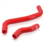 Toyota Corolla 1.6L 1.8L 1993-1997 Silicone Radiator Hoses Red - Parts Agent