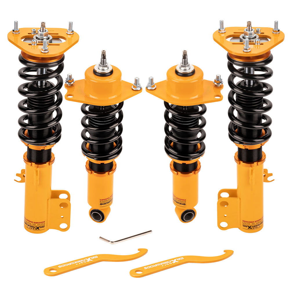 Toyota Corolla Base Sedan 09-17 Adj Damper 24-Steps Coilovers Suspension Kit lowering kit - Parts Agent