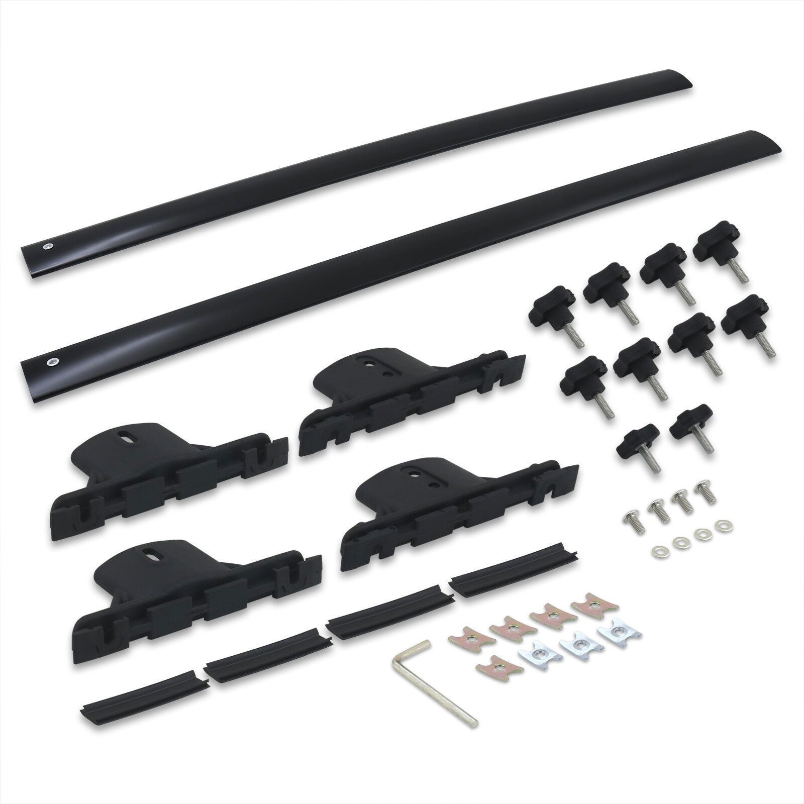 Toyota Highlander 2008-2013 Aluminum Crossbar Cargo Roof Rack - Parts Agent