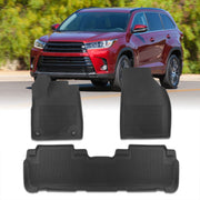 Toyota Highlander 2014-2019 All Weather Guard 3D Floor Mat Liner - Parts Agent