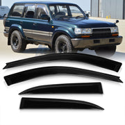 Toyota Land Cruiser 1992-1997 4 Door Tape On Window Visors - Parts Agent