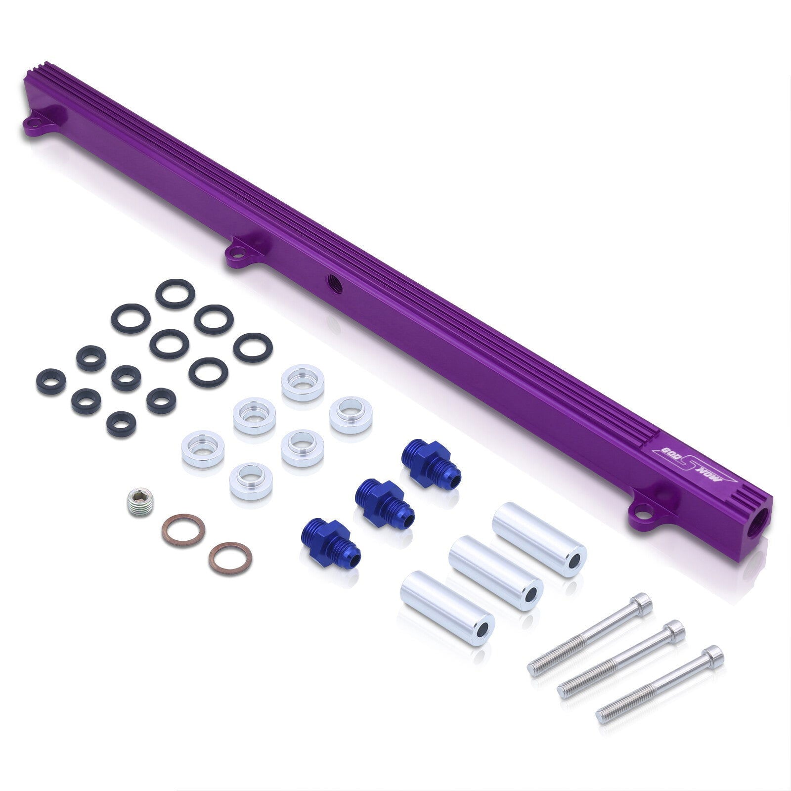 Toyota Supra 1JZGTE Fuel Injector Rail Purple - Parts Agent