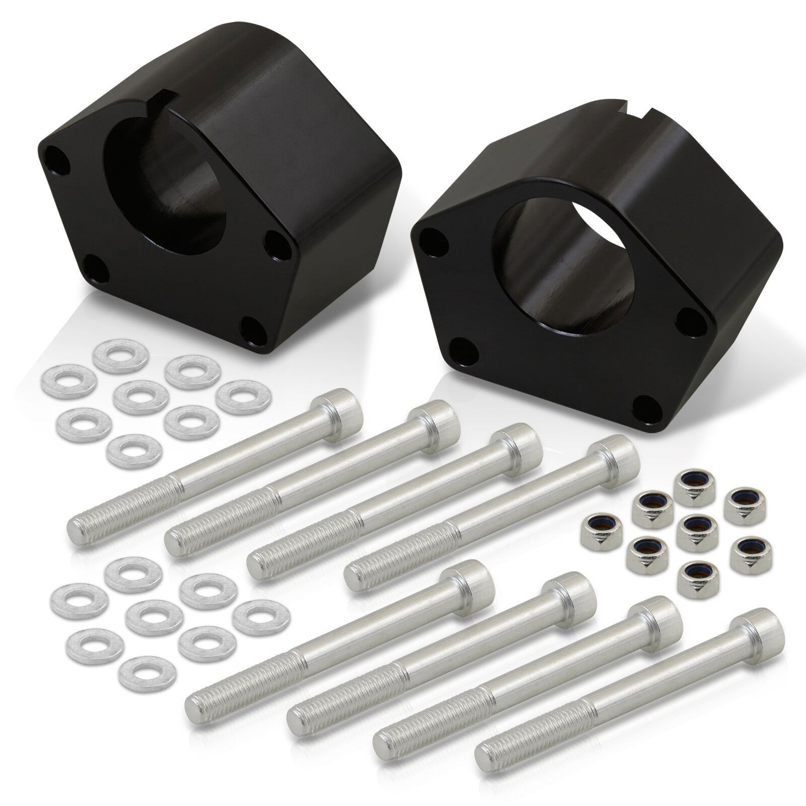 Toyota T100 1986-1995 / Pick Up 1986-1995 IFS 4WD 2" Front Leveling Lift Kit Black - Parts Agent