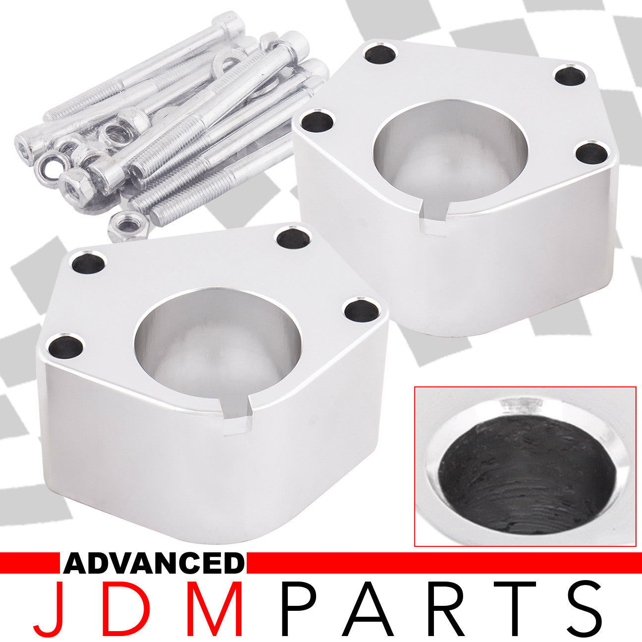 Toyota T100 1986-1995 / Pick Up 1986-1995 IFS 4WD 2" Front Leveling Lift Kit Silver - Parts Agent