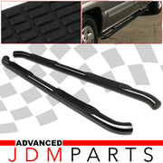 Toyota Tacoma 05-2014 Crew Cab 3inch Thick Side Step Bar Black - Parts Agent