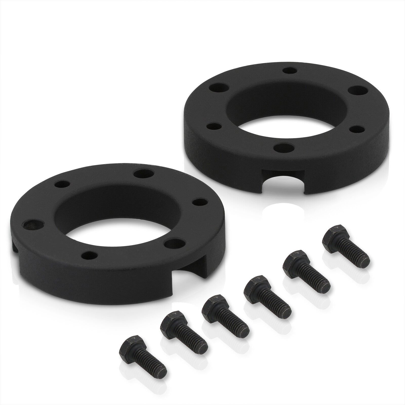 Toyota Tacoma 2005-2023 (6 Lug) / FJ Cruiser 2007-2015 / 4Runner 2003-2023 (6 Lug) (Does not Fit XREAS Suspension) 2" Front Leveling Lift Kit Black - Parts Agent