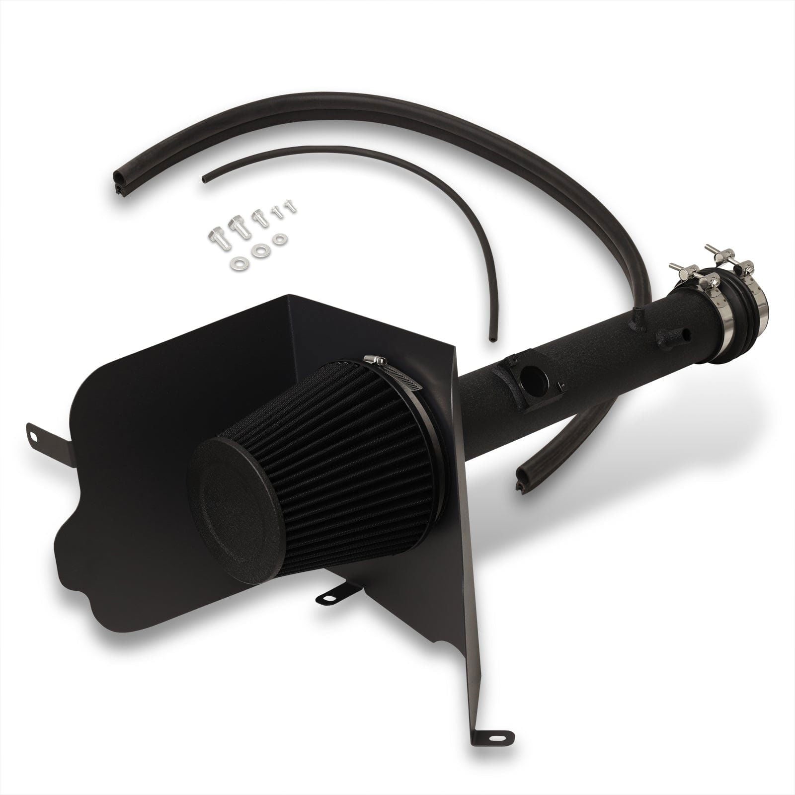 Toyota Tacoma 4.0L V6 2005-2011 Cold Air Intake Black + Heat Shield - Parts Agent
