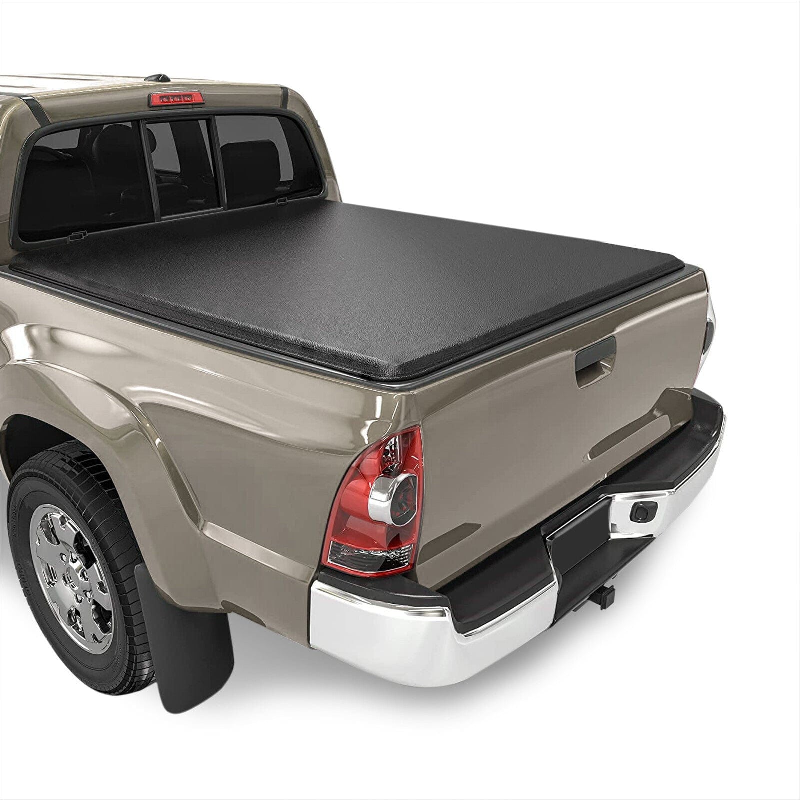 Toyota Tacoma 5FT 2005-2015 Soft Tri Fold Truck Tonneau Bed Cover (Extra Short Bed 5´) - Parts Agent