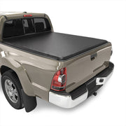 Toyota Tacoma 5FT 2005-2015 Soft Tri Fold Truck Tonneau Bed Cover (Extra Short Bed 5´) - Parts Agent