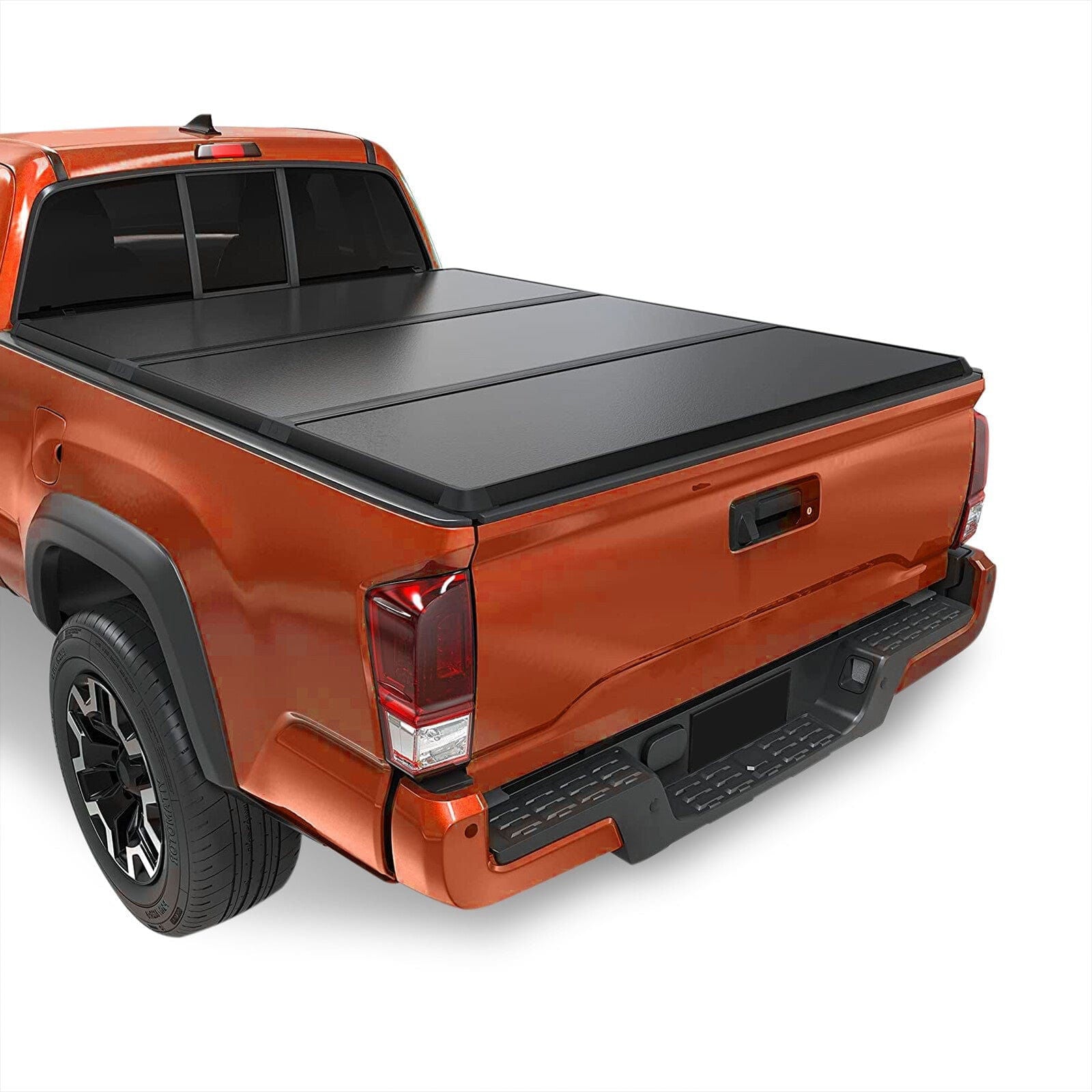 Toyota Tacoma 5FT 2016-2022 Hard Tri Fold Truck Tonneau Bed Cover (Extra Short Bed 5´) - Parts Agent