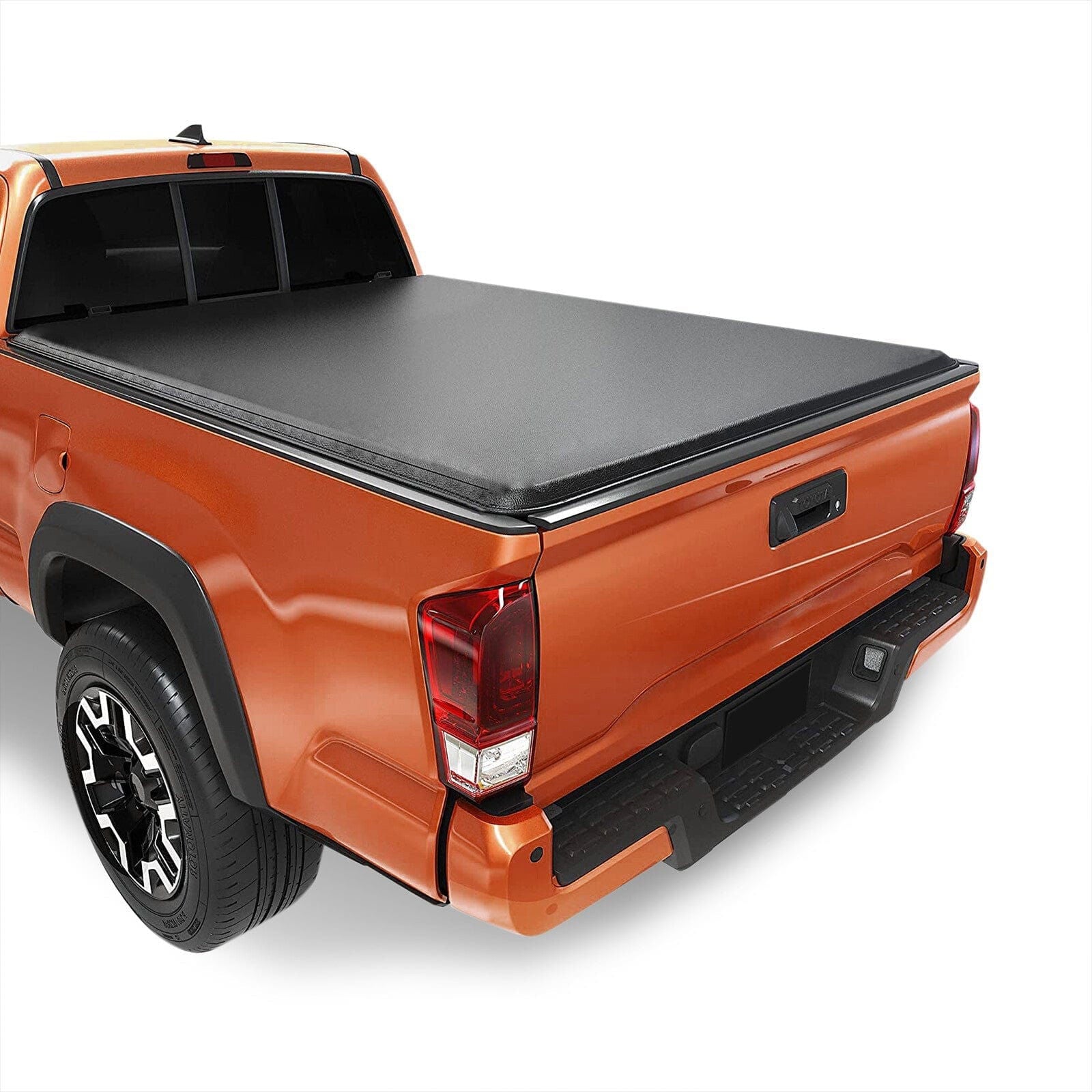 Toyota Tacoma 5FT 2016-2022 Soft Tri Fold Truck Tonneau Bed Cover (Extra Short Bed 5´) - Parts Agent