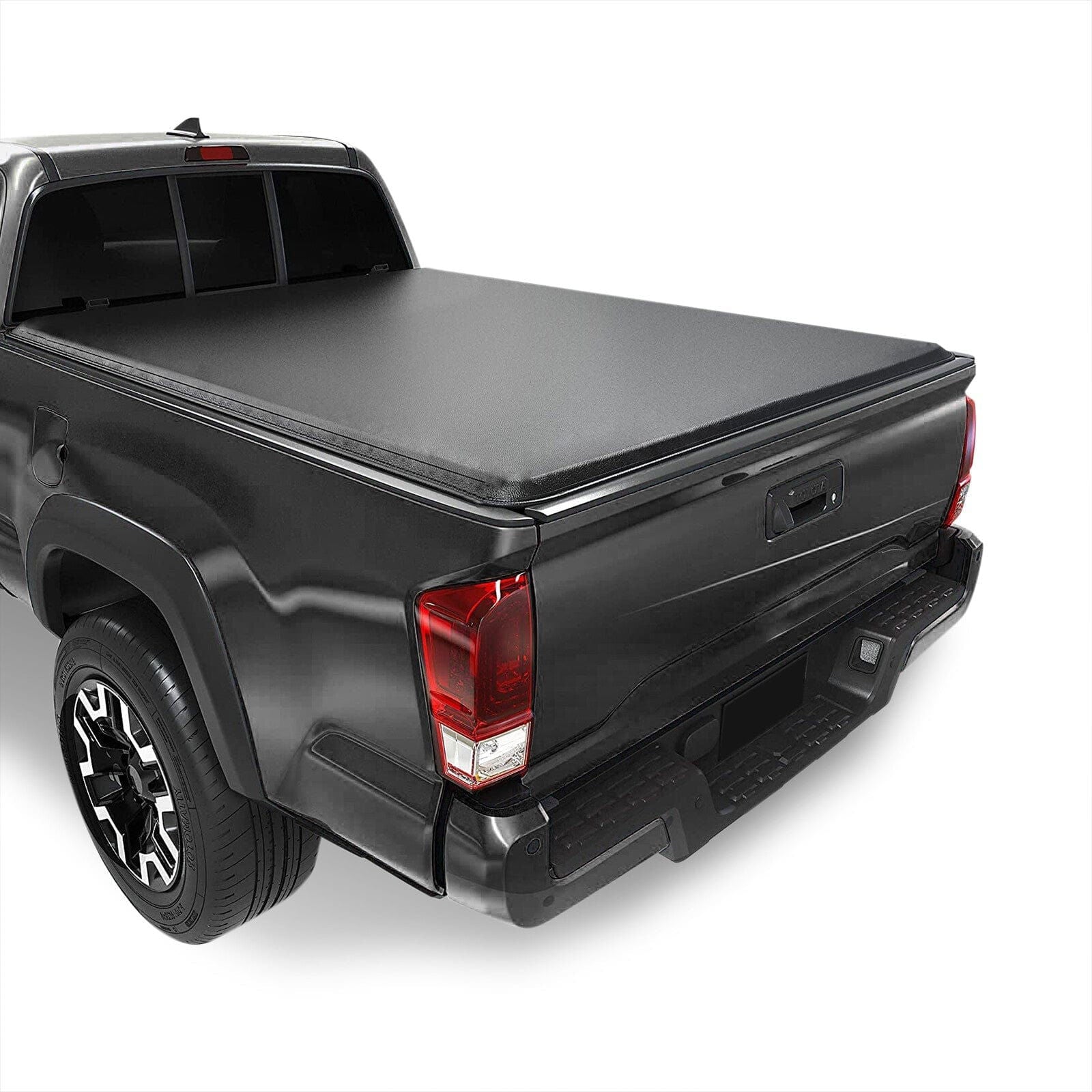Toyota Tacoma 6FT 2016-2022 Soft Tri Fold Truck Tonneau Bed Cover (Standard Short Bed 6´) - Parts Agent