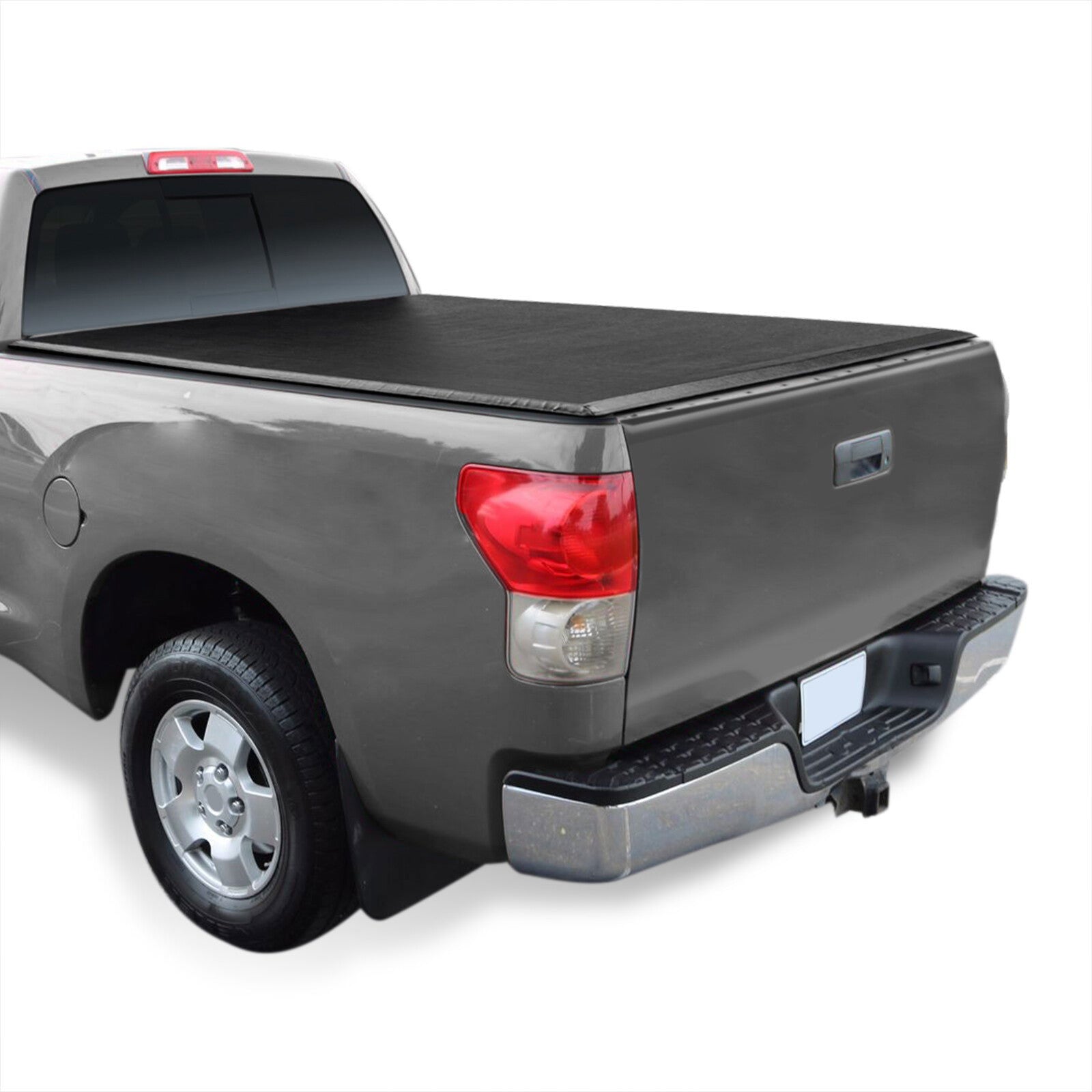 Toyota Tundra 5.5FT 2007-2013 Soft Tri Fold Truck Tonneau Bed Cover (Extra Short Bed 5´5") - Parts Agent