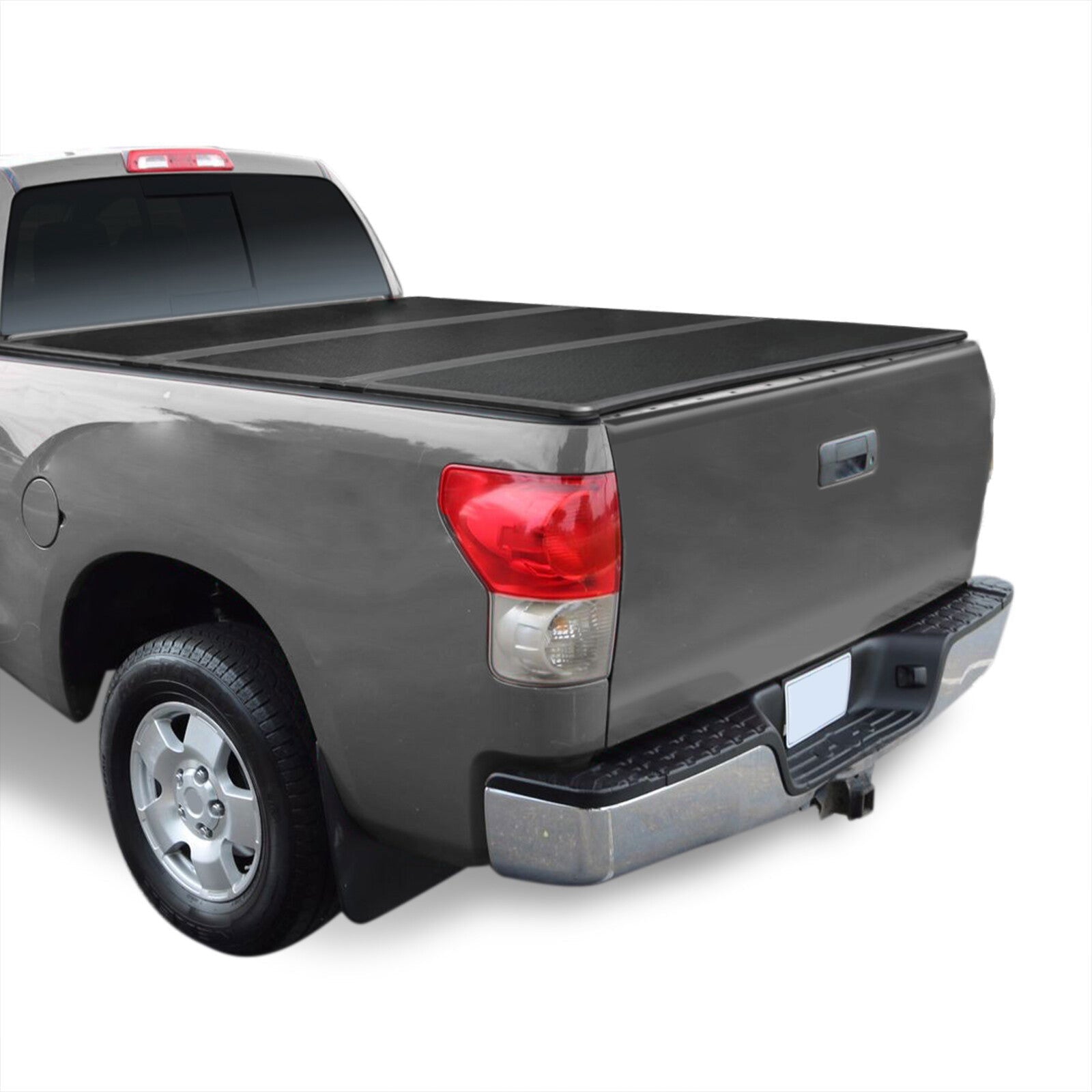 Toyota Tundra 6.5FT 2007-2013 Hard Tri Fold Truck Tonneau Bed Cover (Standard Short Bed 6´5") - Parts Agent