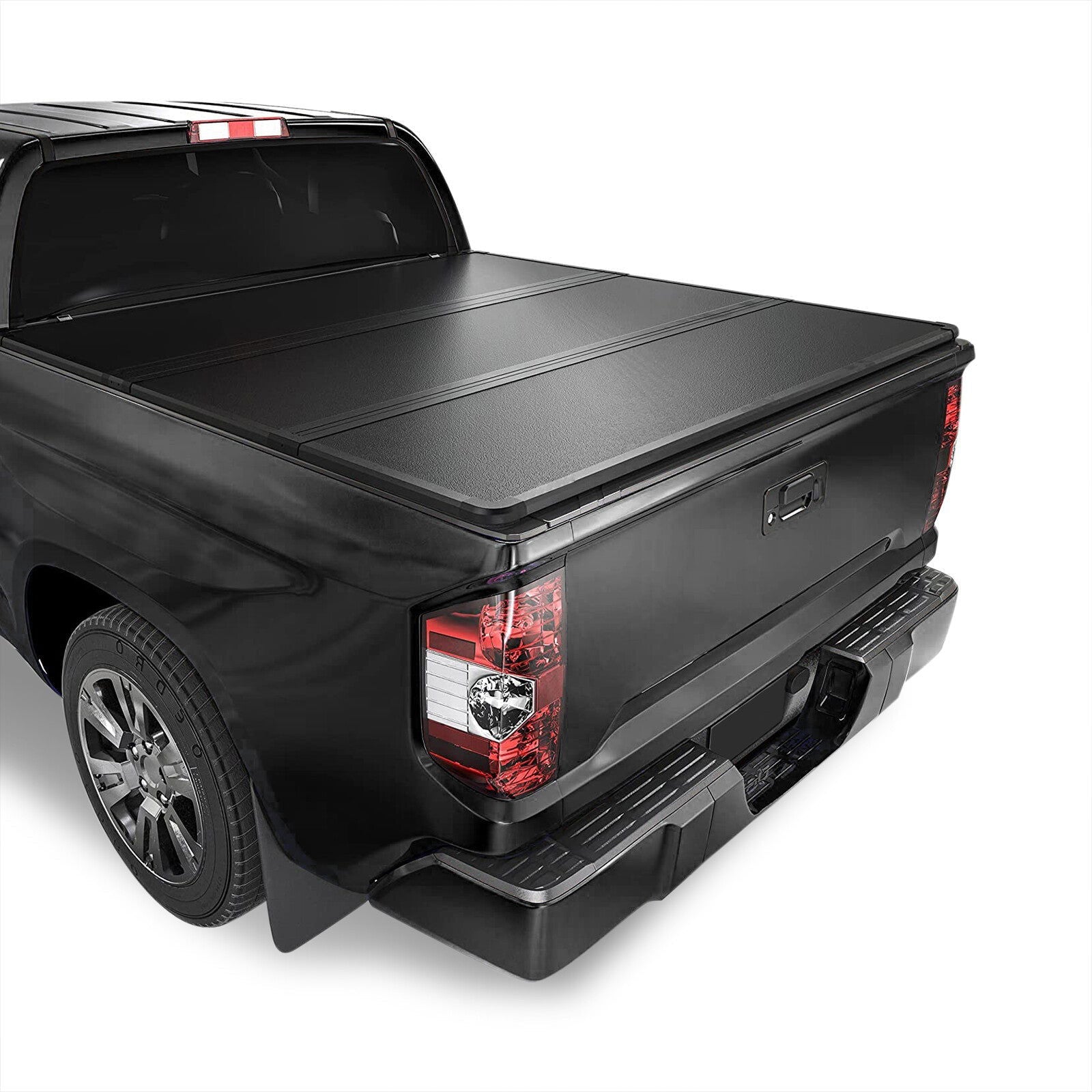 Toyota Tundra 6.5FT 2014-2021 Hard Tri Fold Truck Tonneau Bed Cover (Standard Short Bed 6´5") - Parts Agent