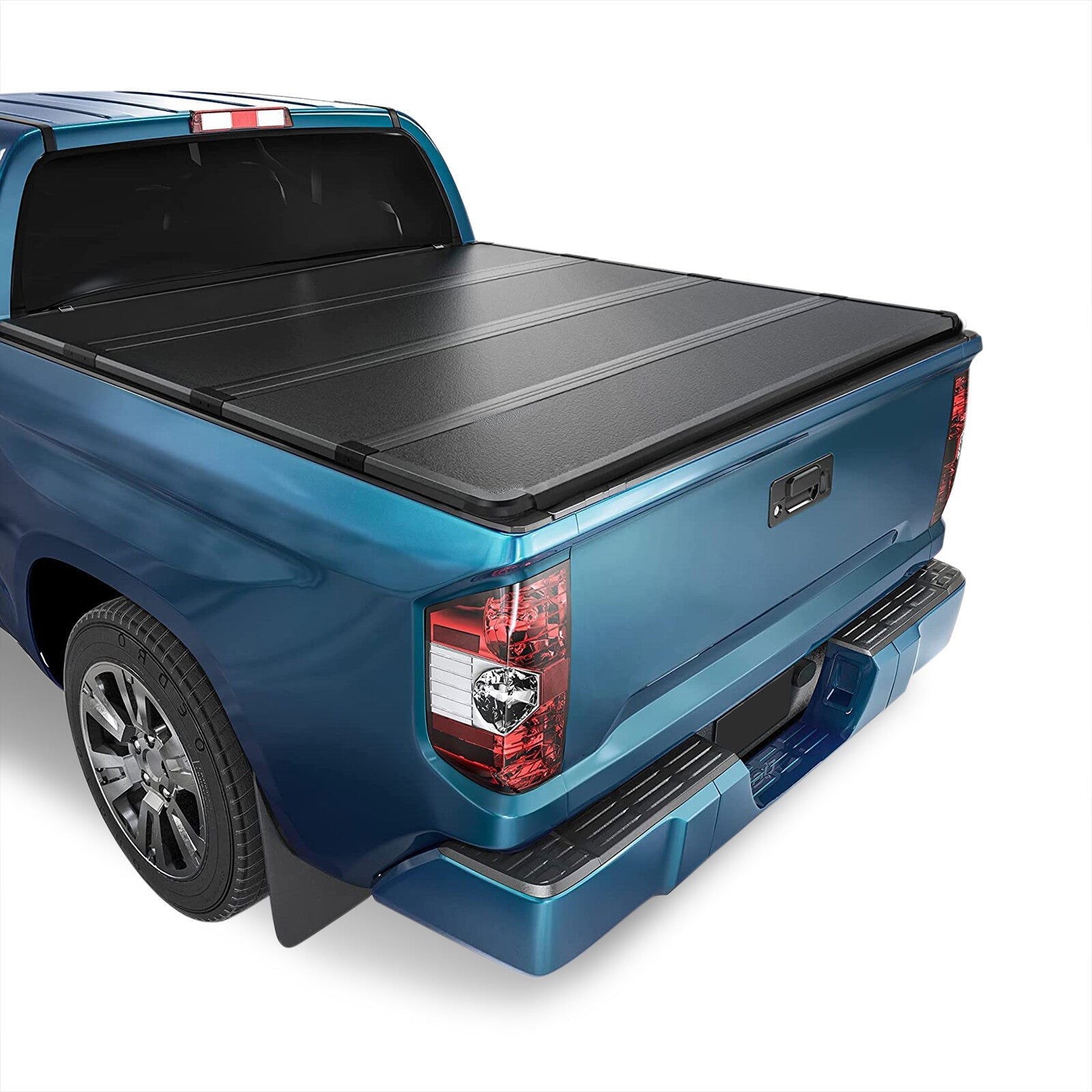 Toyota Tundra 8FT 2014-2021 Hard 4 Fold Truck Tonneau Bed Cover (Long Bed 8´) - Parts Agent