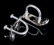 Traction Bar Radiator Relocation Brackets For Civic EG EK DC2 Integra CRX EF Si - Parts Agent