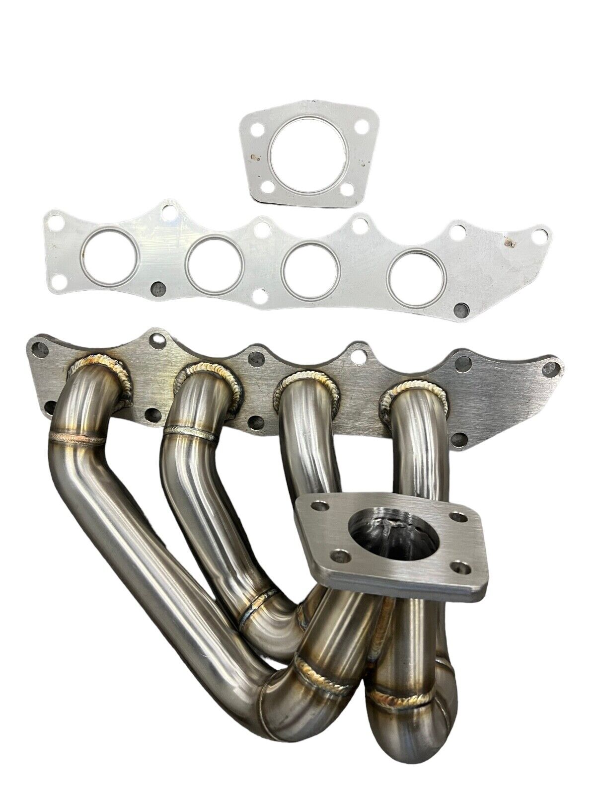 Tubular Turbo Manifold For Mazdaspeed 3 6 2.3L Disi MZR Fits OEM Size Turbos - Parts Agent