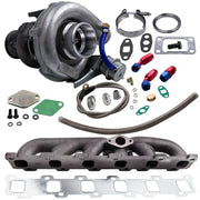 Turbo and Manifold and Oil line Kit Nissan Patrol GR GQ Y60 4.2 L TB42S TB42E - Parts Agent
