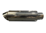 Turn Down Dolphin Muffler Stainless Steel Universal 3