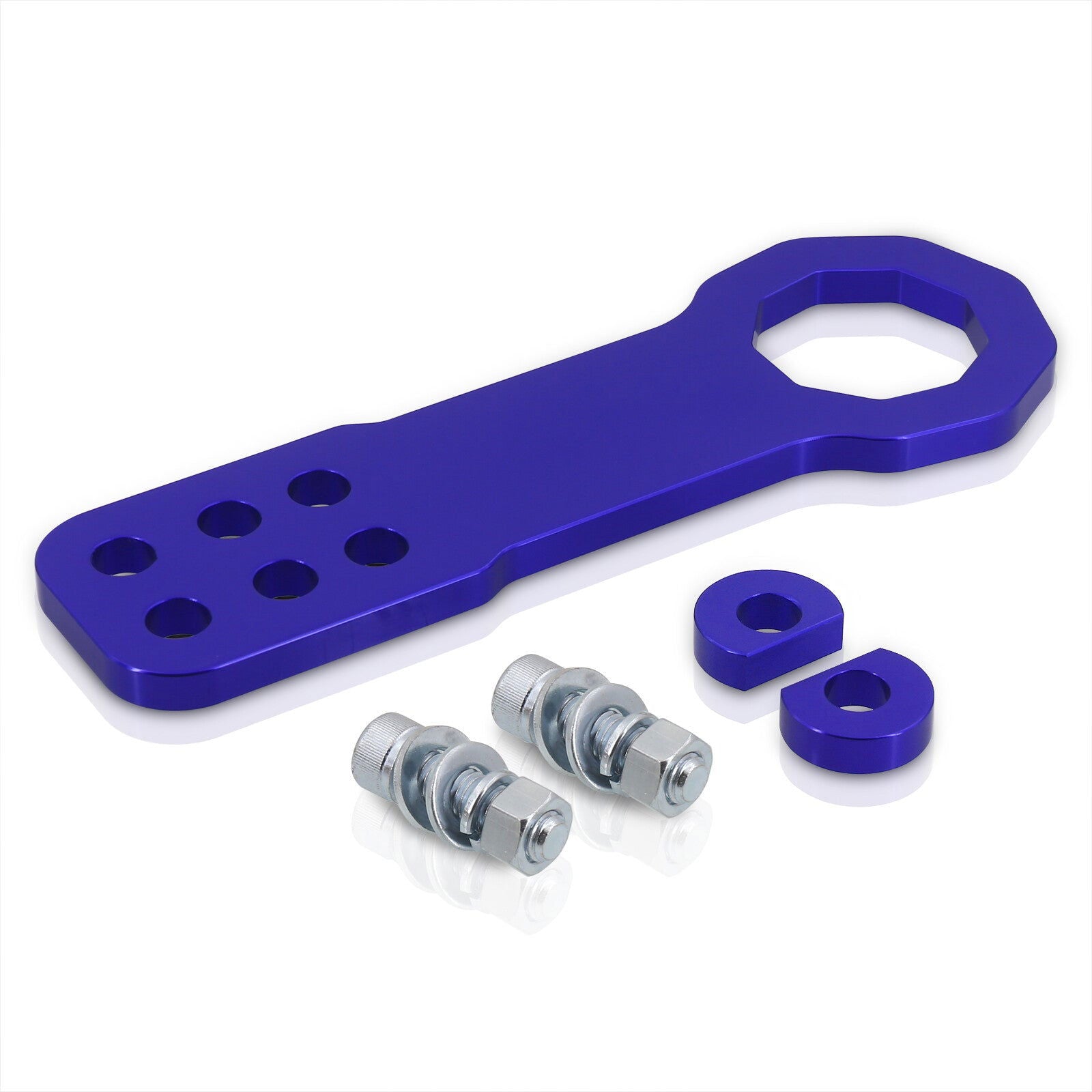 Universal 10mm Front Tow Hook Kit Blue (Pass-JDM Style) - Parts Agent