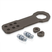 Universal 10mm Front Tow Hook Kit Gunmetal (Pass-JDM Style) - Parts Agent