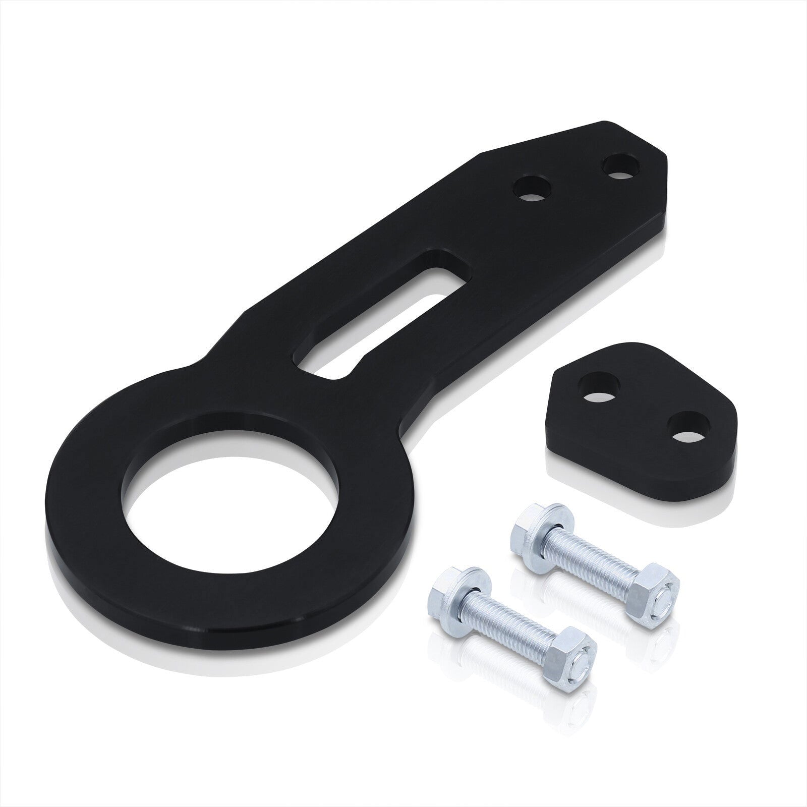 Universal 10mm Rear Tow Hook Kit Black - Parts Agent