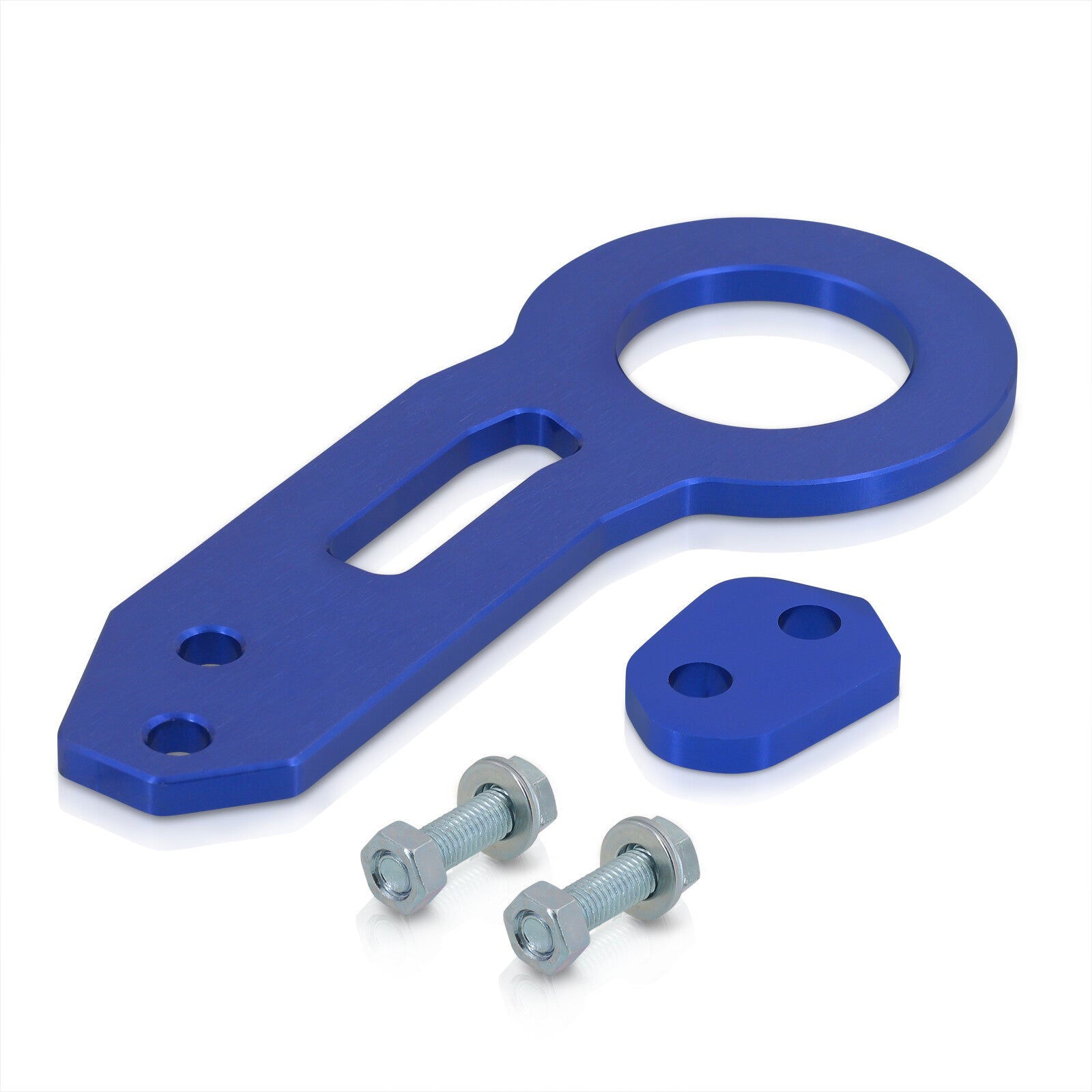 Universal 10mm Rear Tow Hook Kit Blue - Parts Agent
