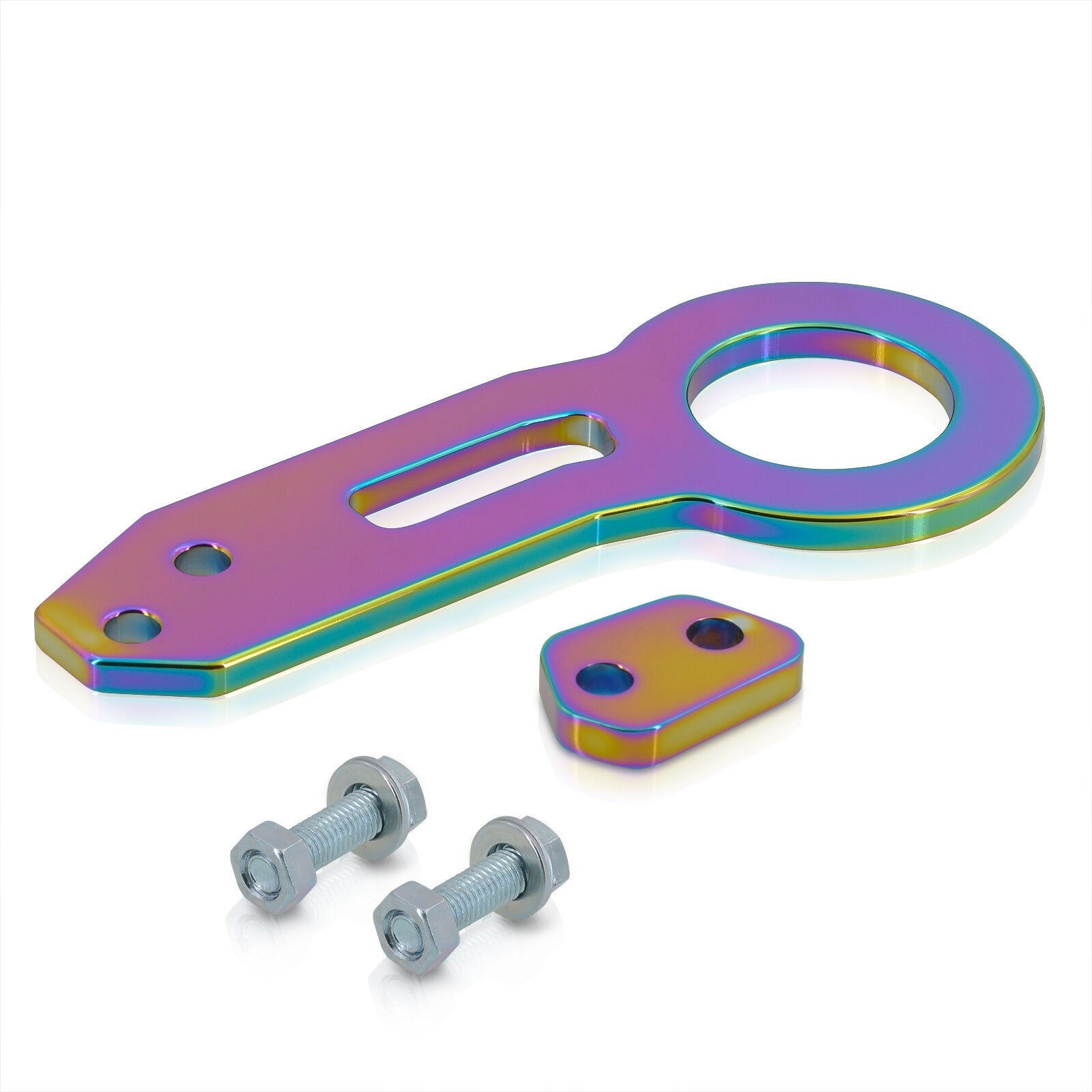 Universal 10mm Rear Tow Hook Kit Neo Chrome - Parts Agent