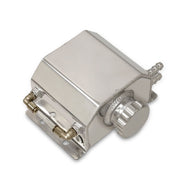Universal 1L Radiator Coolant Overflow Tank Chrome - Parts Agent
