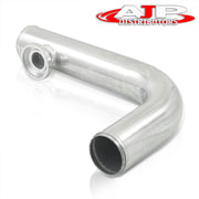 Universal 2.5 inch 90 Degree pipe with SQV / SSQV Flange Chrome - Parts Agent