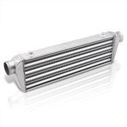 Universal 27.5x7x2.25 Intercooler Tube and Fin Silver Color inlet/outlet 2.5 (Core Size: 21.5x7x2.25) - Parts Agent