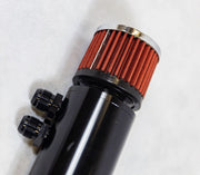 Universal 2 Port Catch Can Baffled Breather Filter 10AN Oil Reservoir Tank USA - Parts Agent