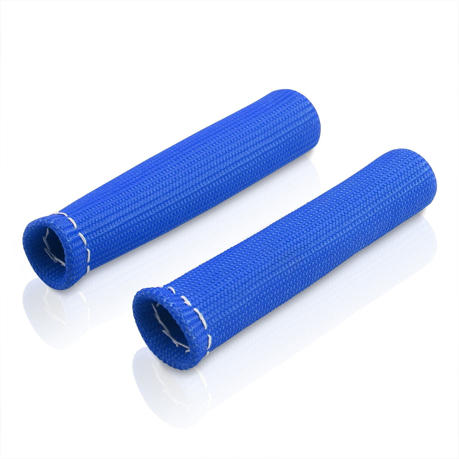 Universal 2pc Spark Plug Wire Insulator Shield Boot Blue - Parts Agent