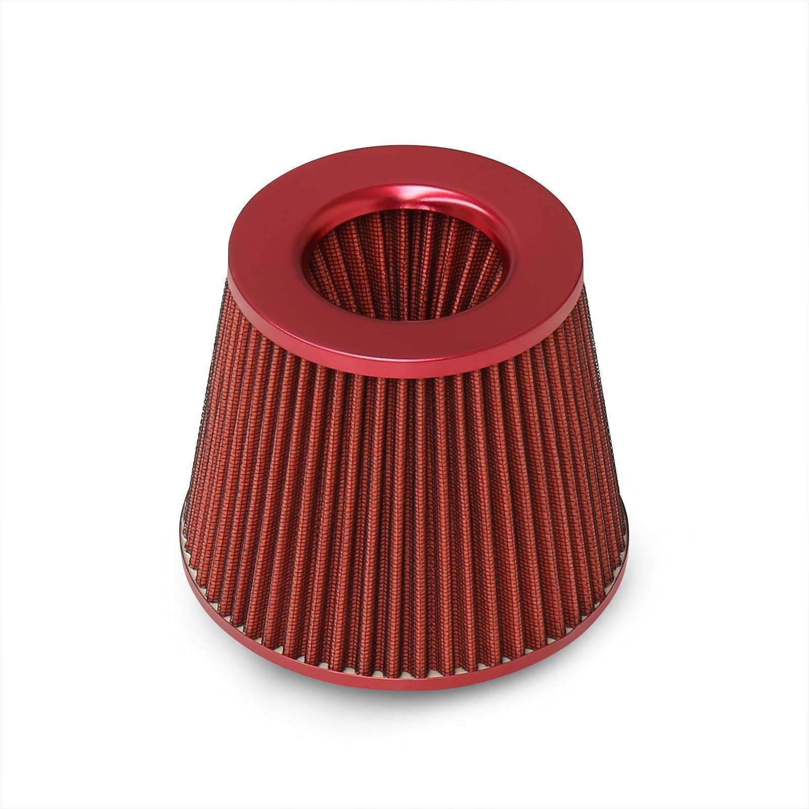 Universal 3" with 2.5" Adapter Air Filter Red Top / Red Body / Red Bottom - Parts Agent