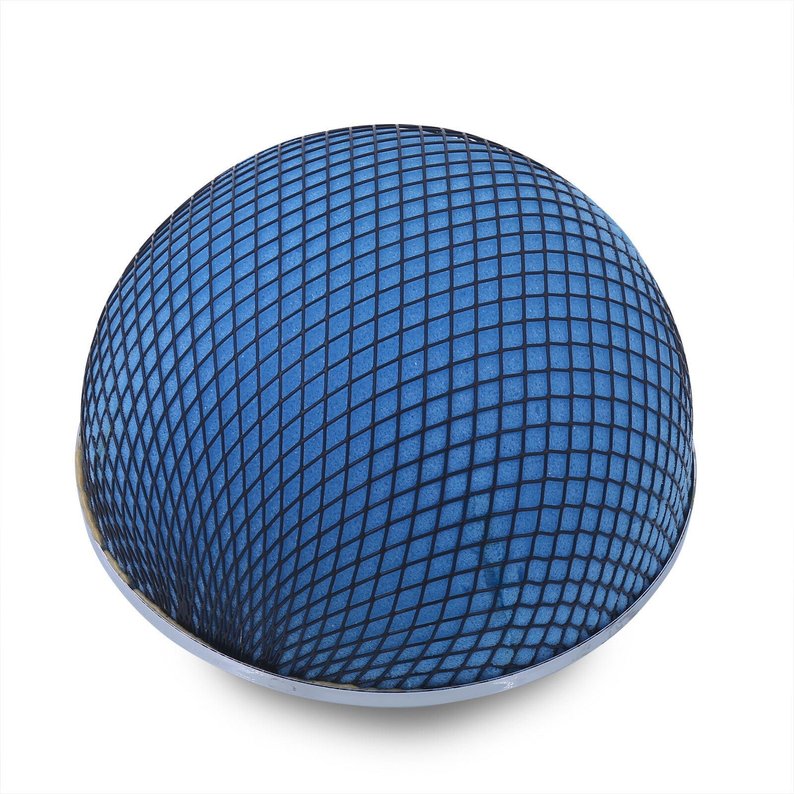 Universal 3inch Mushroom Style Filter Blue Foam/Black Mesh - Parts Agent