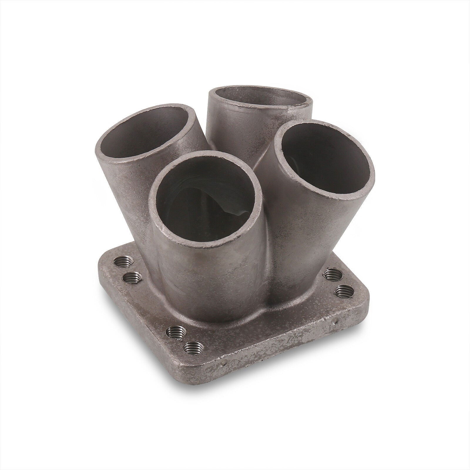 Universal 4-1 T3 T4 Turbo Flange Mild Steel Header Manifold Merge Collector - Parts Agent
