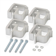 Universal 4 Piece Heavy Duty Aluminum Truck Cap Topper Camper Shell Clamp - Parts Agent