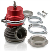 Universal 50mm V-Band External Wastegate Red - Parts Agent