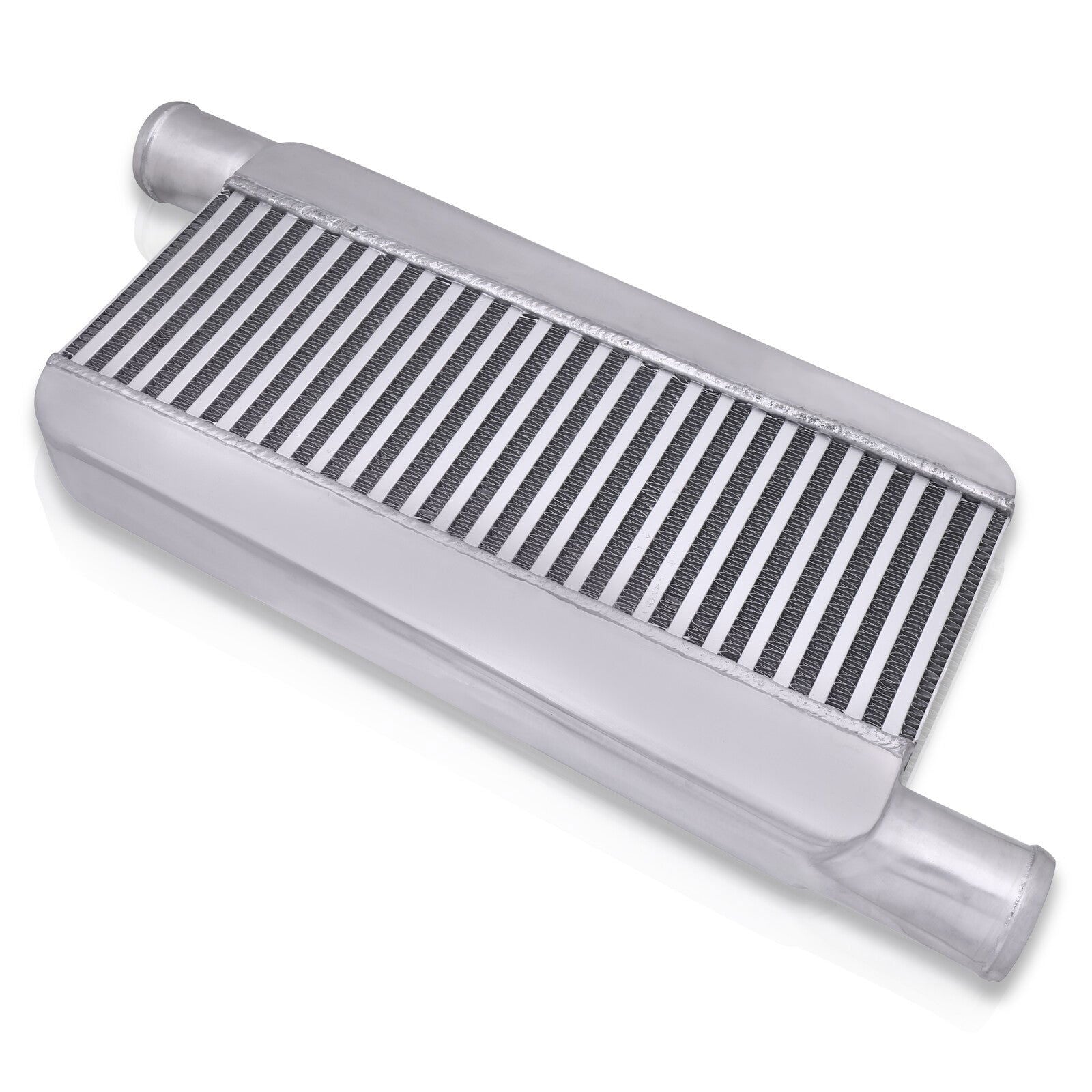 Universal Aluminum Intercooler (Bar & Plate | Overall: 26.0" x 11.0" x 2.75" | Core: 19.5" x 6.0" x 2.5" | Inlet/Outlet: 2.5") - Parts Agent