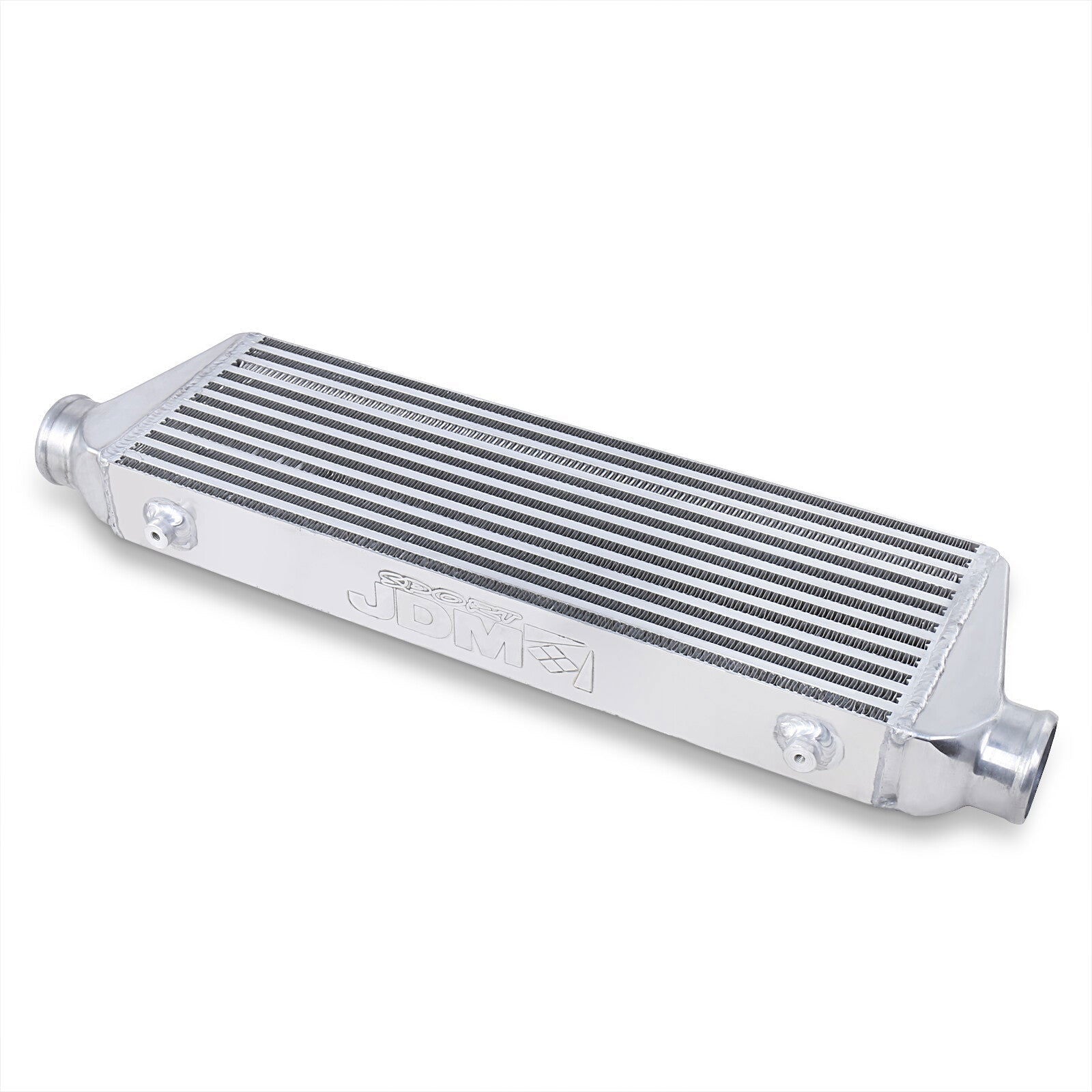 Universal Aluminum Intercooler (Bar & Plate | Overall: 27.5" x 7.0" x 2.5" | Core: 21.5" x 7.0" x 2.25" | Inlet/Outlet: 2.5") - Parts Agent