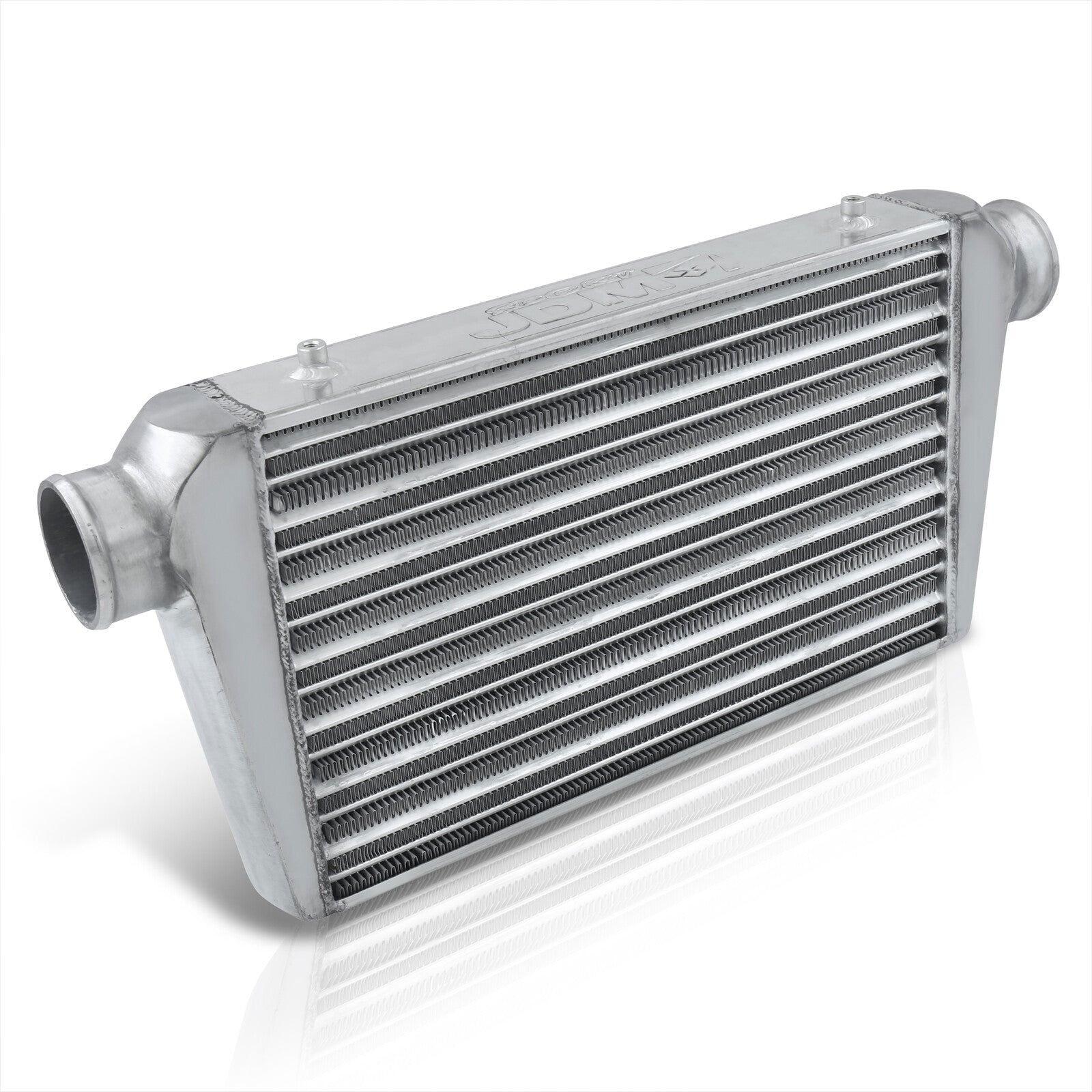 Universal Aluminum Intercooler (Tube & Fin | Overall: 25.0" x 11.75" x 3.0" | Core: 18.0" x 11.75" x 3.0" | Inlet/Outlet: 3.0") - Parts Agent