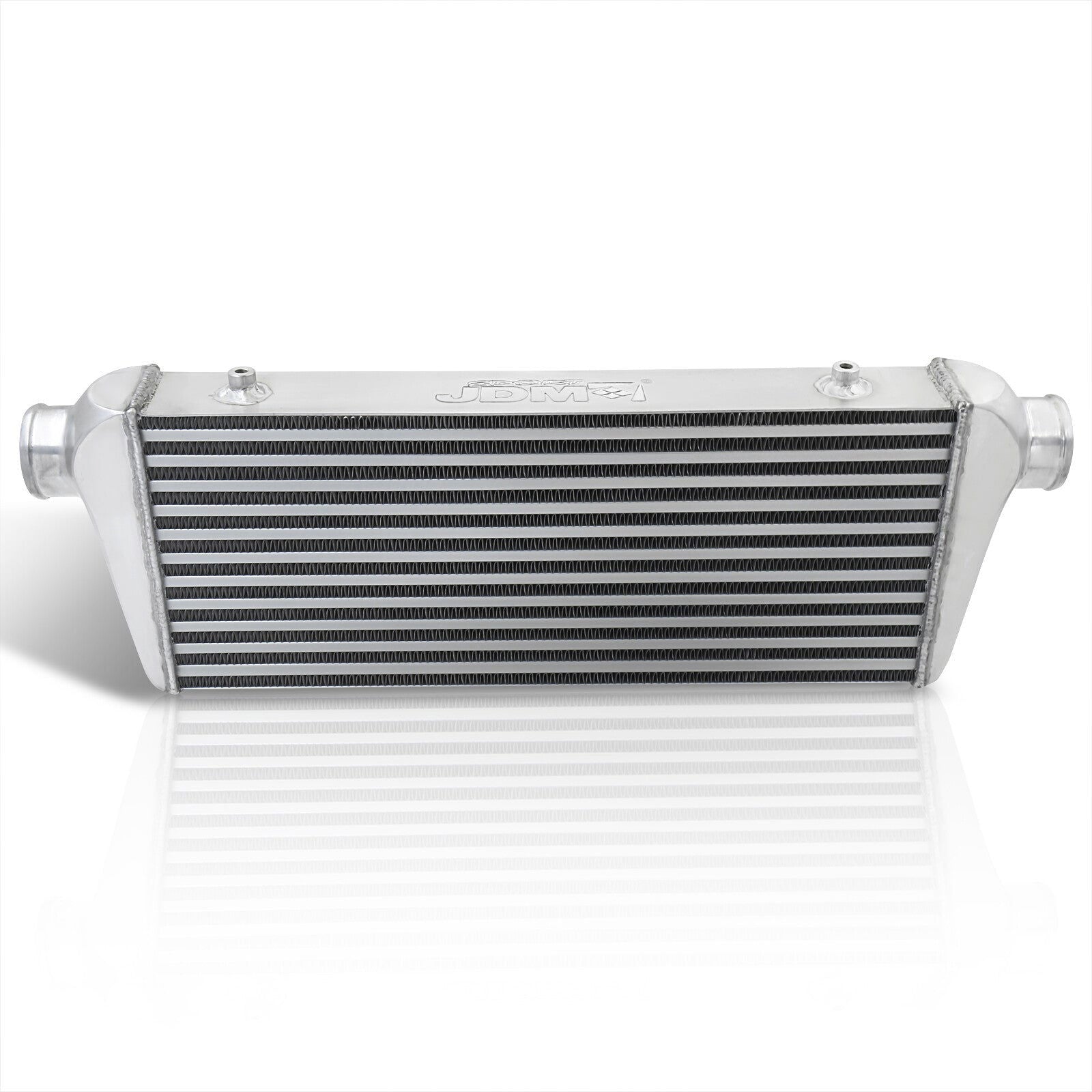 Universal Aluminum Intercooler (Tube & Fin | Overall: 27.5" x 8.5" x 2.5" | Core: 20.75" x 8.5" x 2.5" | Inlet/Outlet: 2.5") - Parts Agent