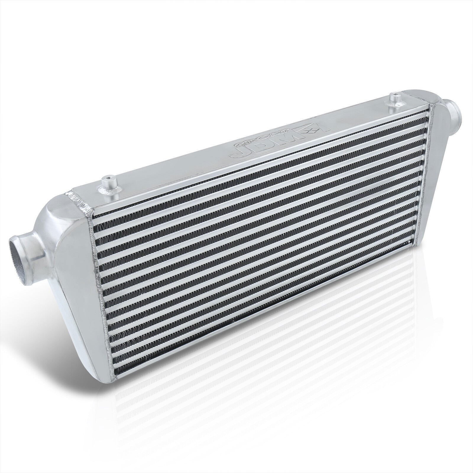 Universal Aluminum Intercooler (Tube & Fin | Overall: 30.75" x 11.0" x 3.0" | Core: 23.5" x 11.0" x 2.75" | Inlet/Outlet: 2.5") - Parts Agent