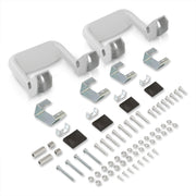 Universal Aluminum Side Step Chrome (Pair) - Parts Agent