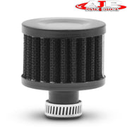 Universal Breather Filter (9mm Mushroom Style) Black - Parts Agent