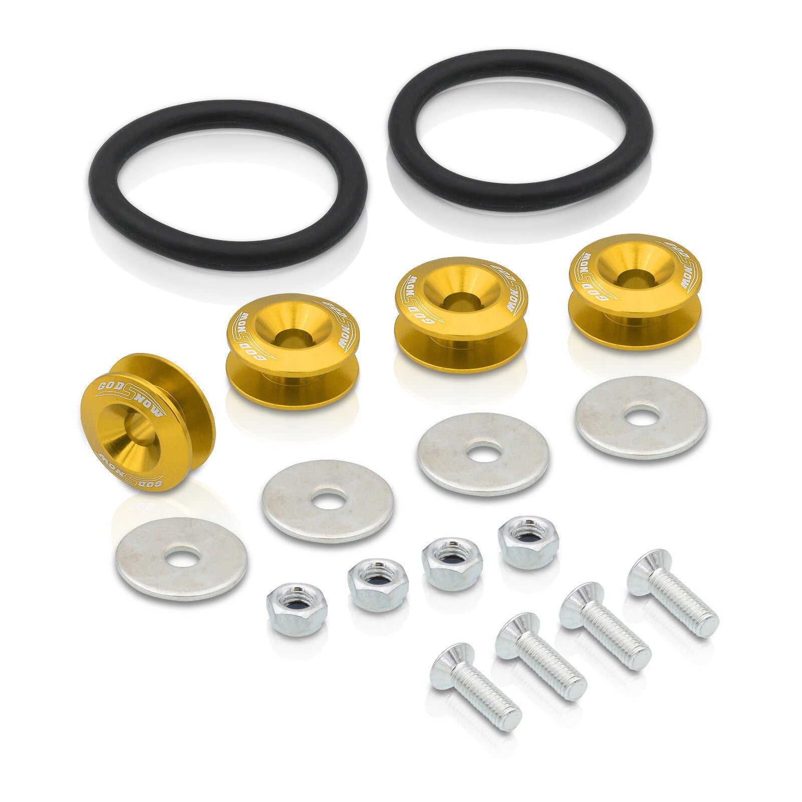 Universal Bumper Quick Release Fasteners Gold - Parts Agent
