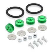 Universal Bumper Quick Release Fasteners Green - Parts Agent