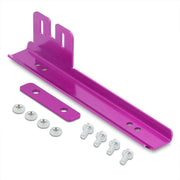 Universal Front Bumper Licence Plate Relocator Bracket Purple - Parts Agent