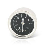 Universal Fuel Pressure Regulator Gauge Black - Parts Agent